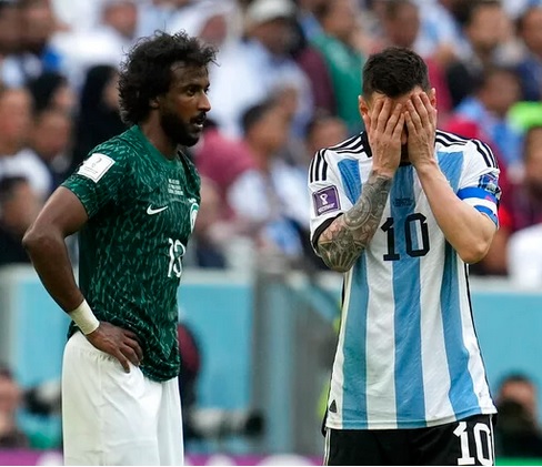 Messi And Argentina Lose to Saudi Arabia in One of The Biggest World Cup Upsets Ever