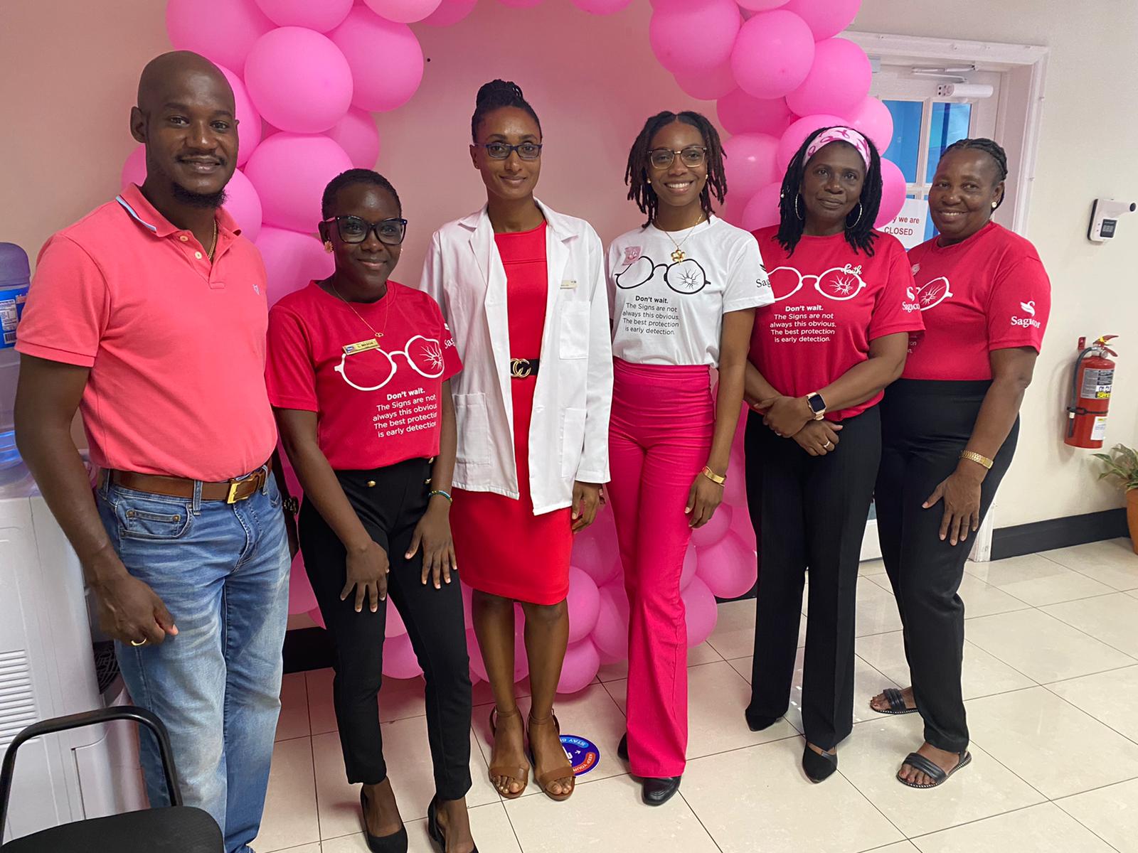 Sagicor continues its support of Pinktober with activities to increase awareness