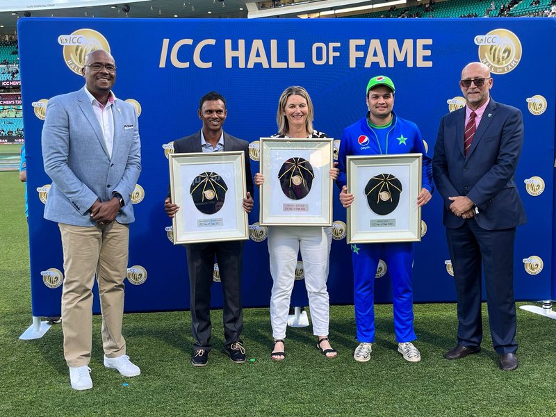 Shiv Receives Hall of Fame cap in Gala Ceremony at SCG