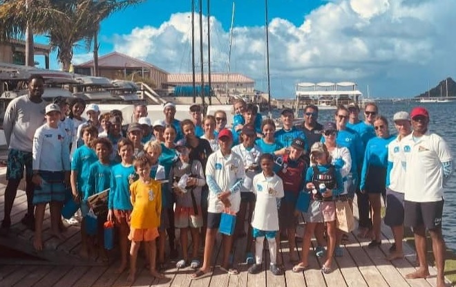 Sailing SKN Young Sailors Perform Creditably in St. Maarten