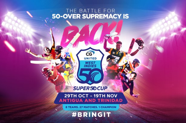Cricket  : Semi Finalists Determined in Super 50 Cup