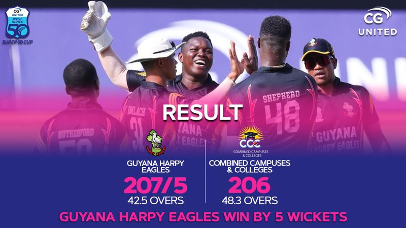 Cricket : Imlach Makes Impact as Guyana Eagles Soar