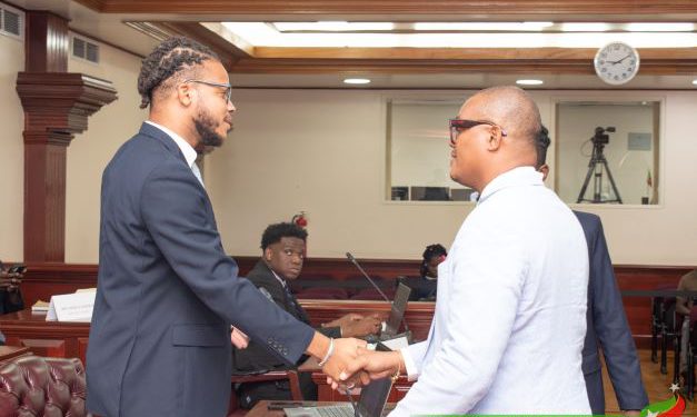 Deputy Prime Minister Dr. Hanley Proud of Youth Parliamentarians’ Exceptional Level of Debate