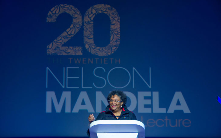 PM Mottley calls on SIDS, African nations to demand more for their people
