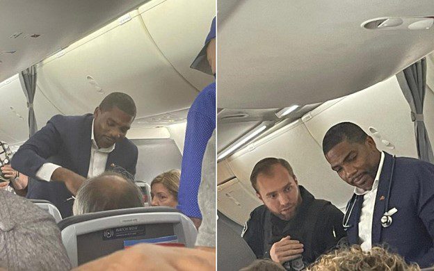 St. Kitts PM Dr. Terrance Drew saves elderly passenger’s life on flight from Miami
