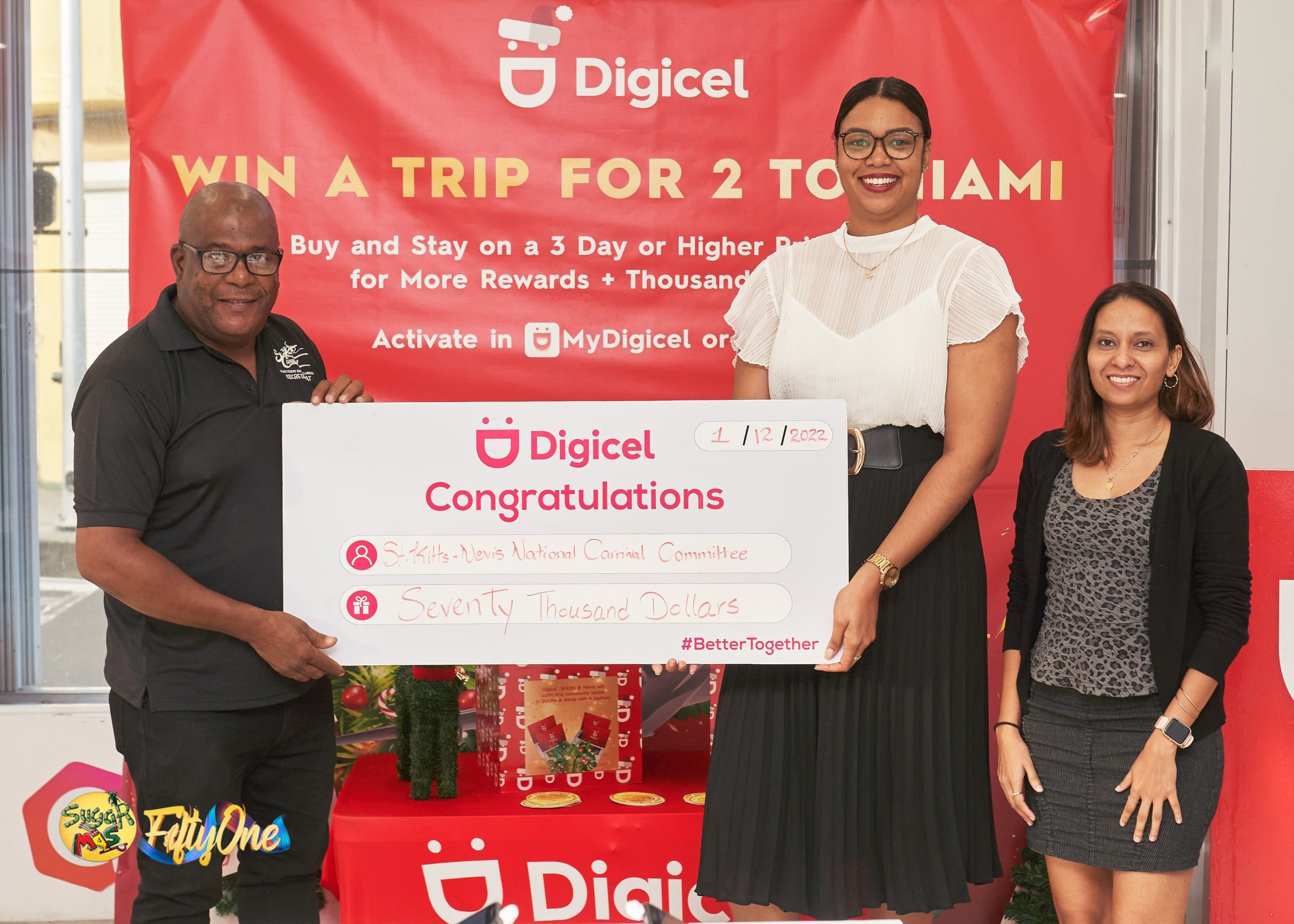 DIGICEL partners with Sugar Mas as a Platinum Sponsor
