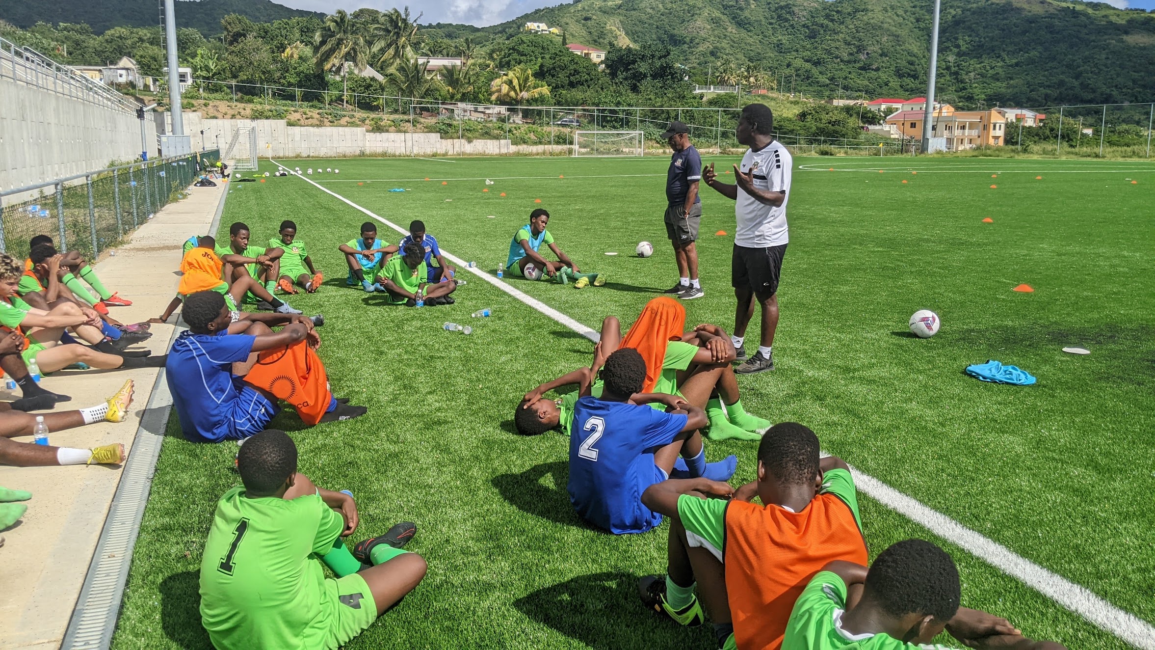 Signs Of Improvement Among Players in SKNFA Youth Academy