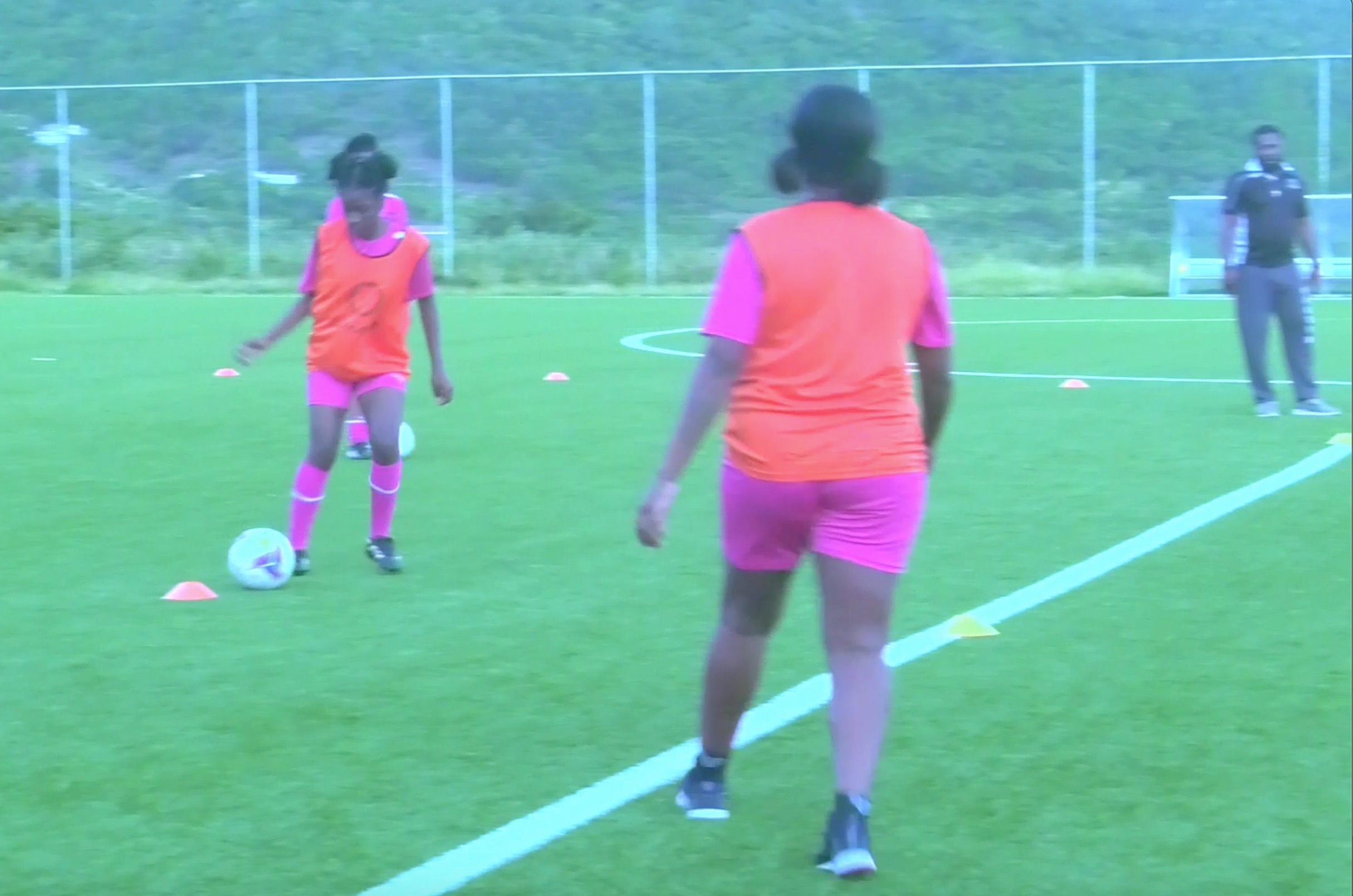 Sugar Girlz Begin Training at SKNFA Technical Center