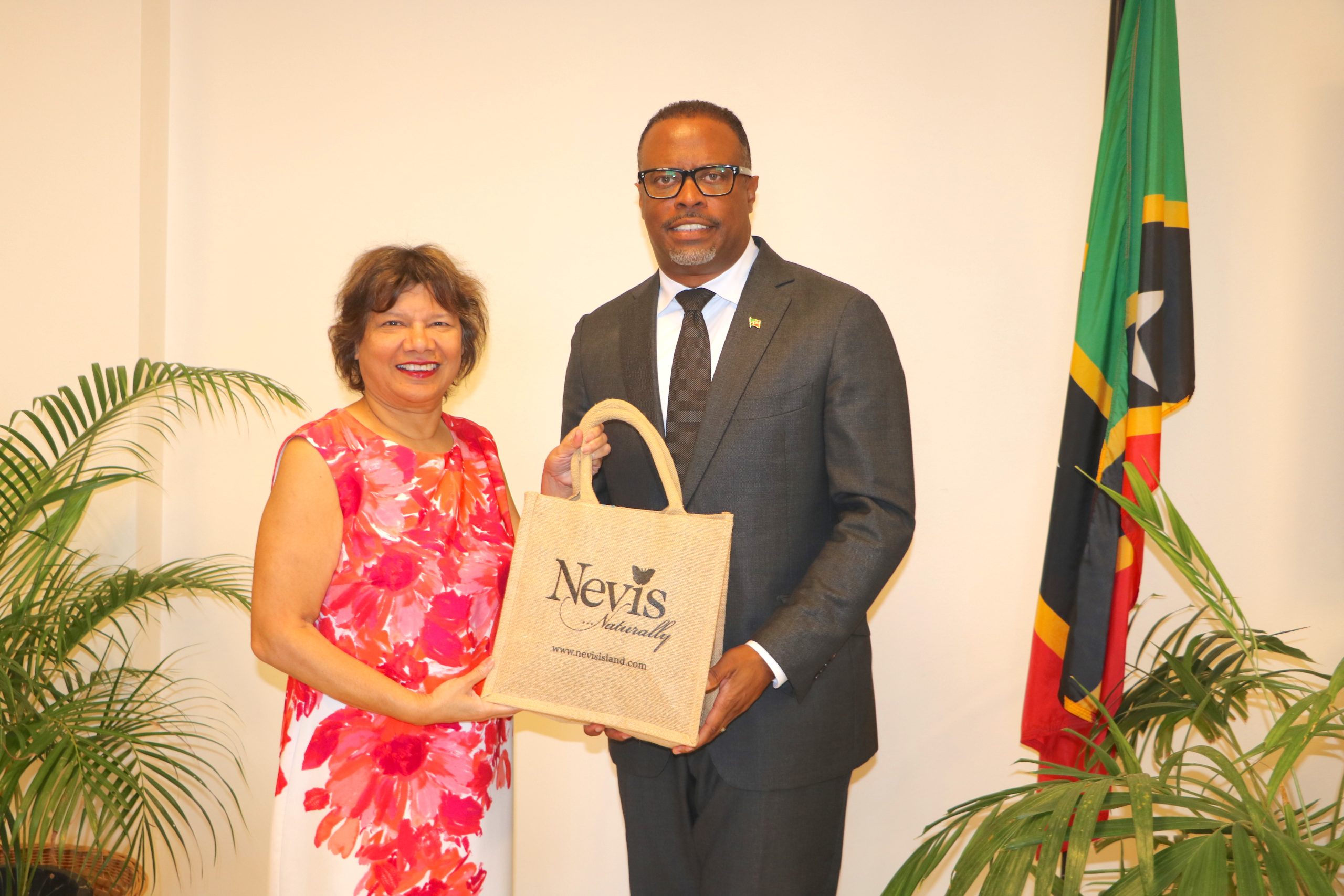 Canadian Ambassador calls on Premier Brantley during official visit to Nevis