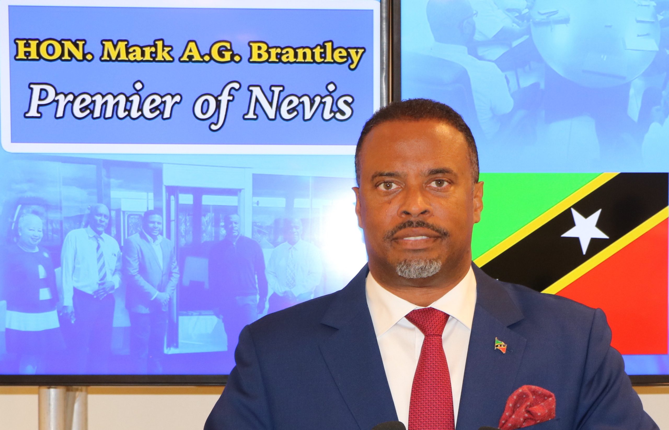 Nevis Premier Brantley to Hold First Monthly Press Conference For 2023