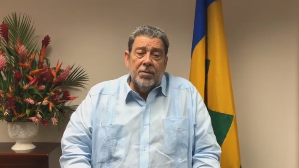 SVG PM calls on US to help curb export of illegal guns to the region