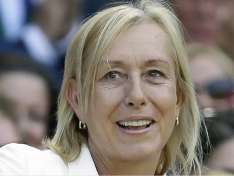 Martina Navratilova diagnosed with throat, breast cancer