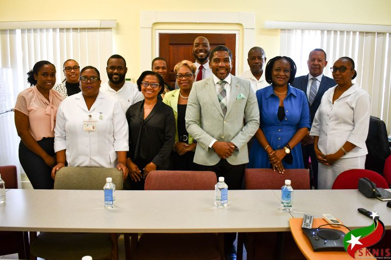 Prime Minister Dr Drew Congratulates New Management Staff Within the Ministry of Health