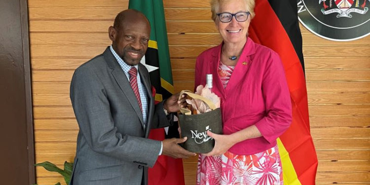 Foreign Affairs Minister Welcomes German Ambassador as First Ambassadorial Visit For 2023