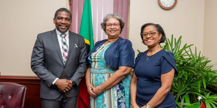 CARPHA’S Executive Director Updates Prime Minister of St. Kitts & Nevis on Regional Health Matters