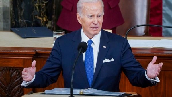 Biden Delivers State of the Union Address To Divided Congress