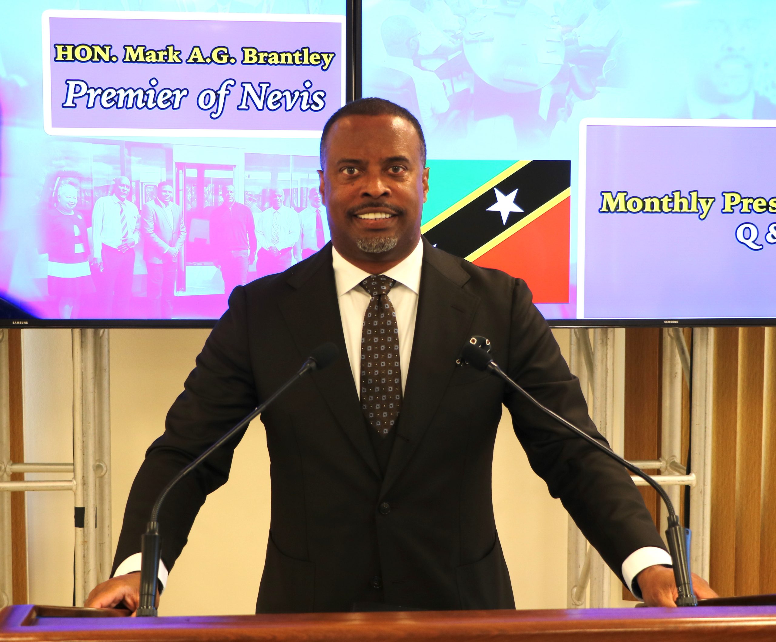 Premier of Nevis to hold his monthly press conference on February 28