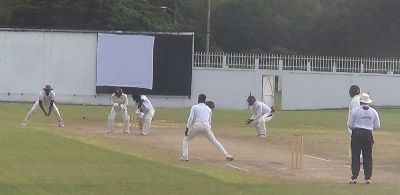 Cricket  : Carmichael Gets Five Fer but Nevis On The Back Foot