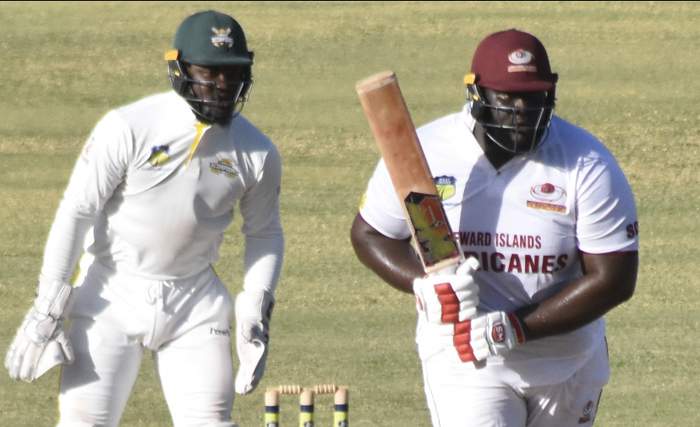 Cornwall’s 5-54 And 56* To the Rescue as Leewards Push for Win