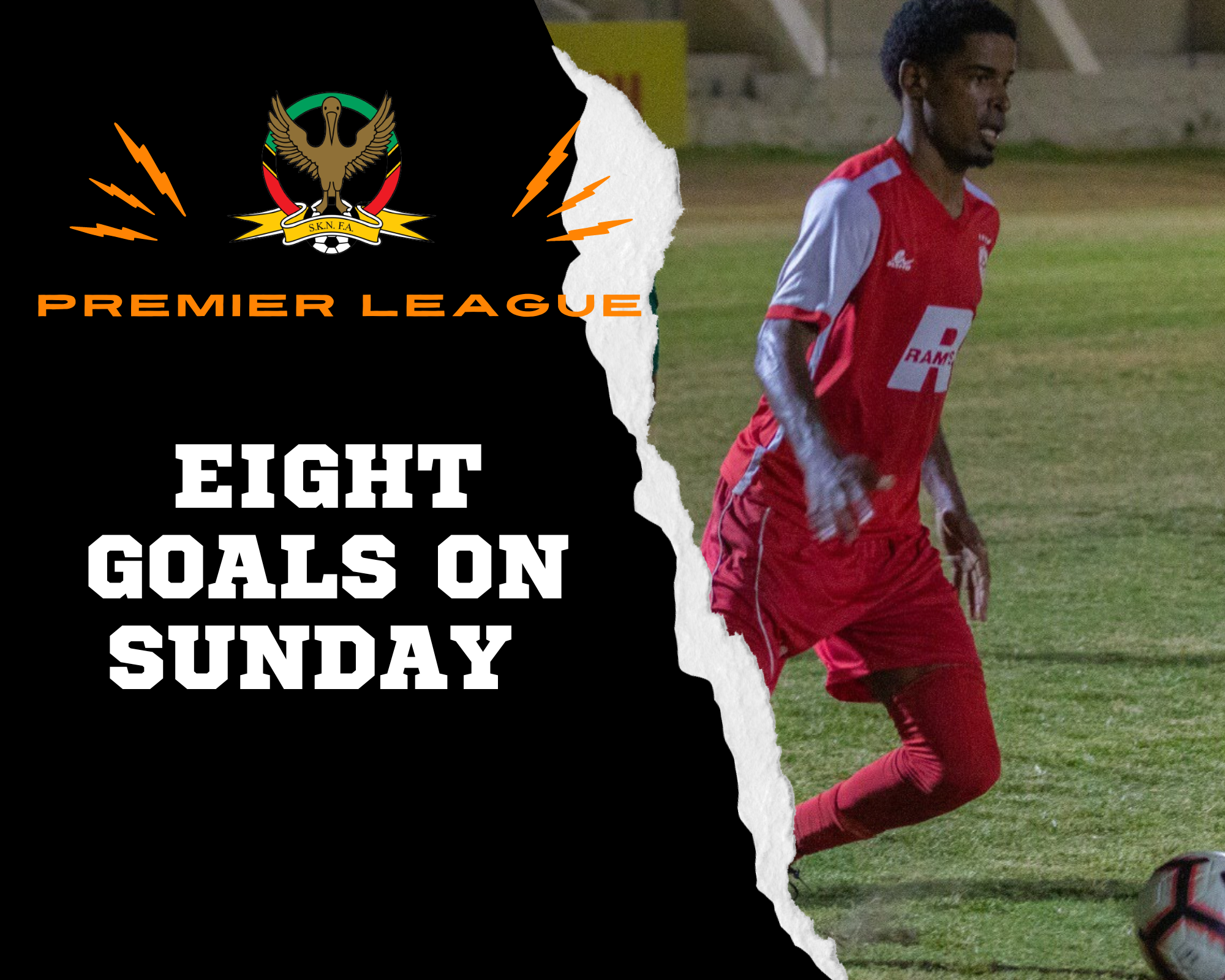 Football : Eight Goal Thrillers at Warner Park on Sunday