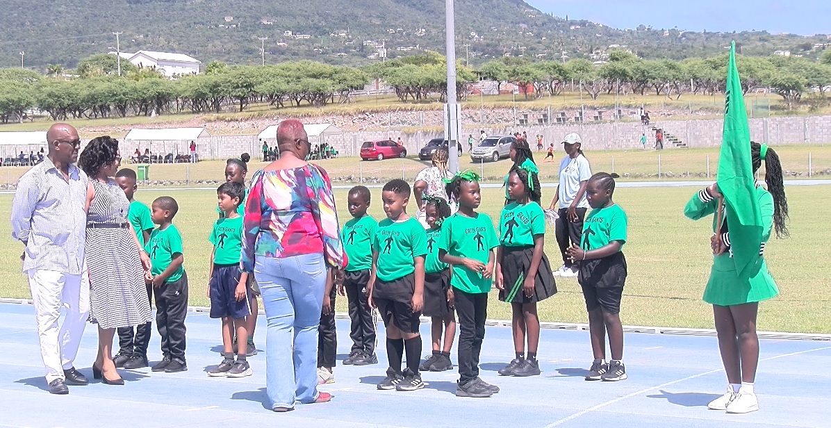 Athletics :  Green House Defends Stoutly at Nevis Academy