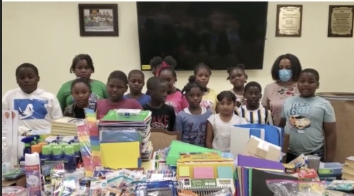St. Kitts and Nevis Nationals Association of Washington DC Donates School Supplies to Joshua Obadiah Williams Primary School