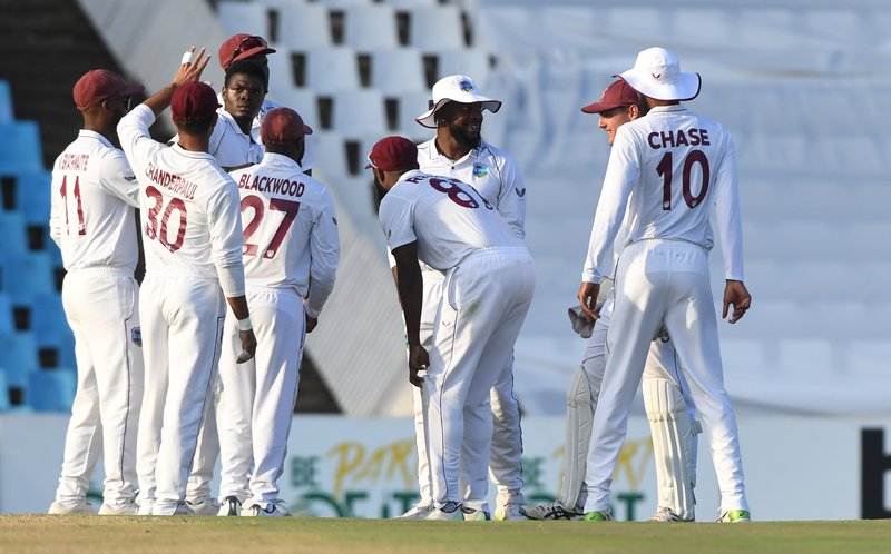 Lion-hearted Joseph roars back, then Holder takes 150thwicket