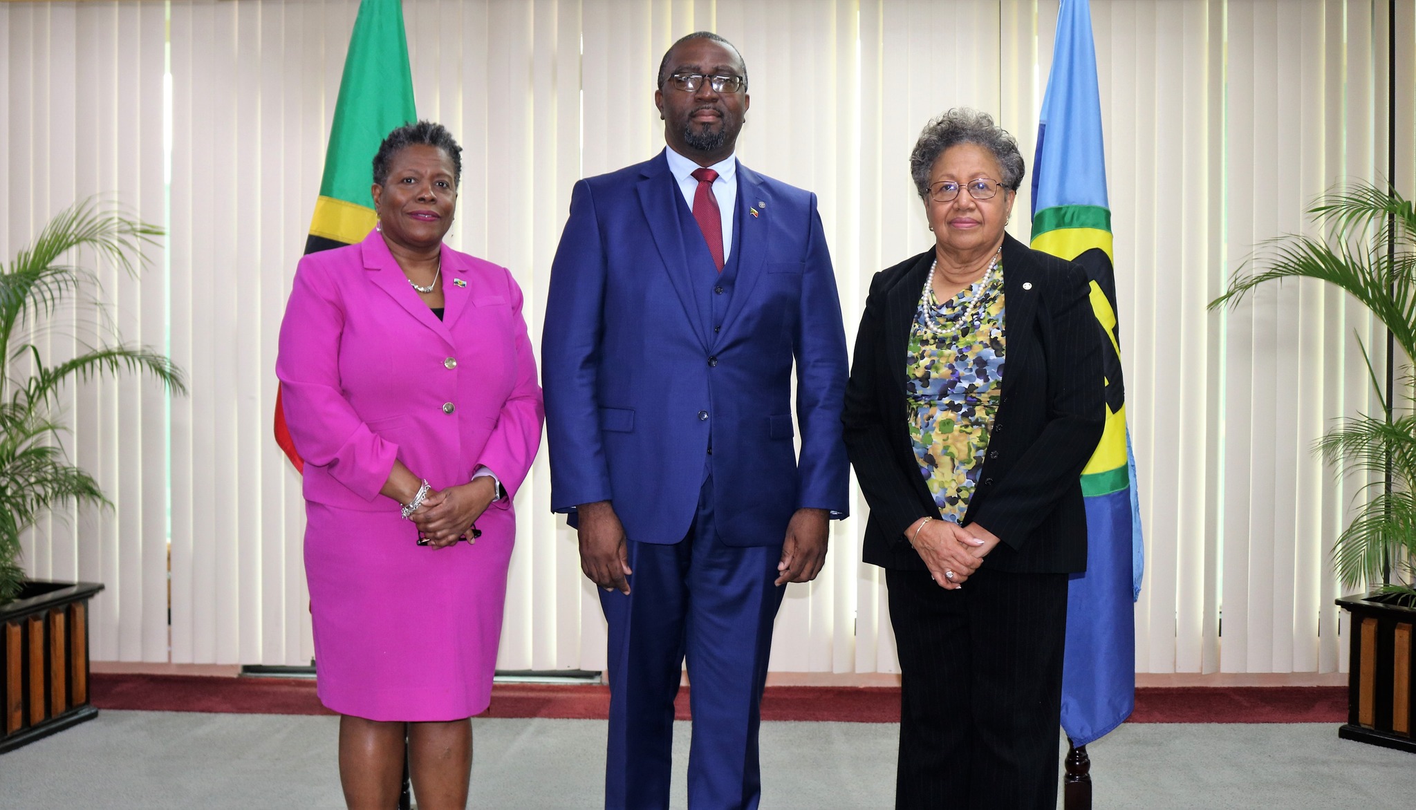 His Excellency Larry Vaughan Accredited as The New Ambassador for Saint Kitts and Nevis to CARICOM