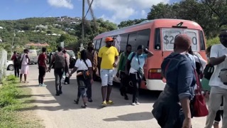 The Cameroonian migrants stranded on an island they had not heard of