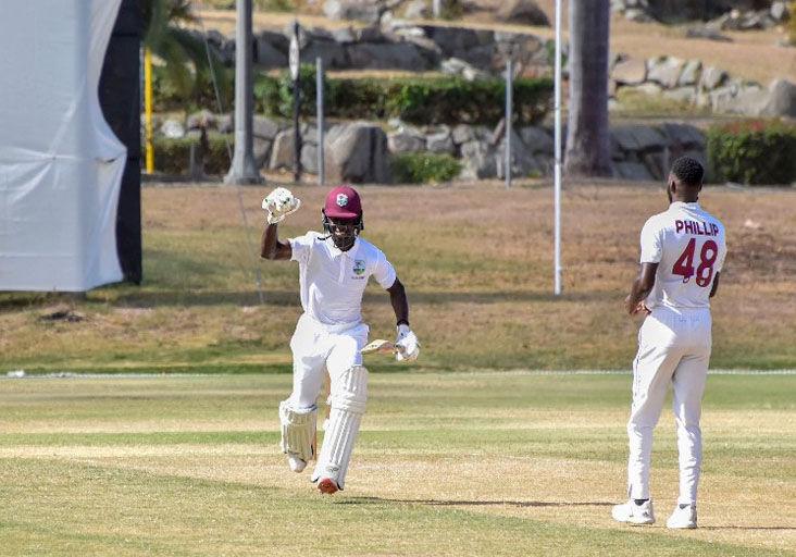 Advantage West Indies Academy Anderson makes bold statement with maiden first-class hundred against Team Headley