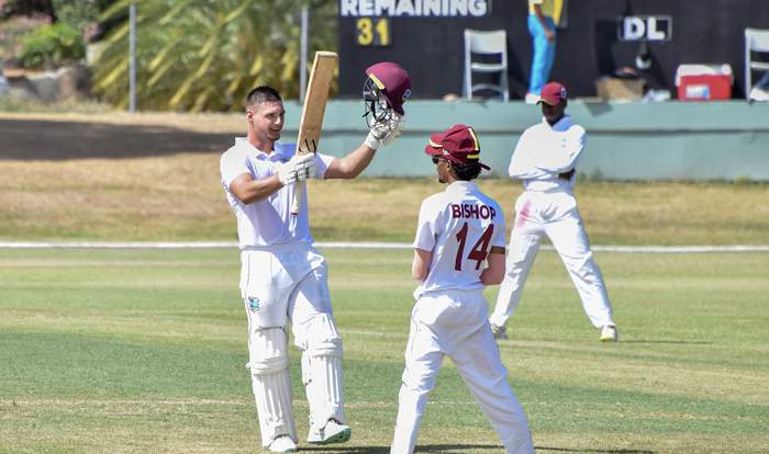 High Five for Layne on Superb Debut, Da Silva Shines with Top-Class Ton