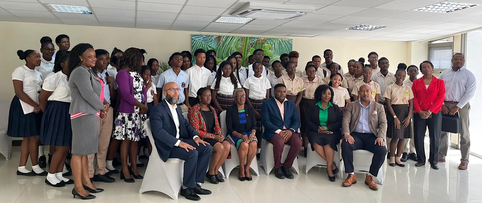 Nevisian Students Engage SKN Ambassadors During Diplomatic Week 2023 Panel Discussion