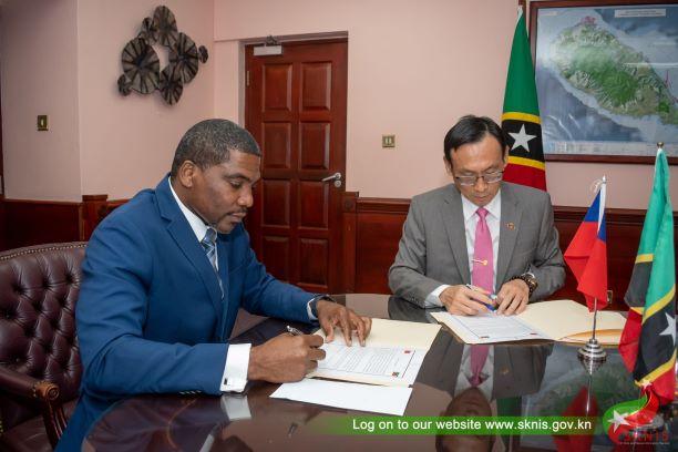 Government of Saint Kitts and Nevis Receives Generous Donation from Government of the Republic of China (Taiwan)
