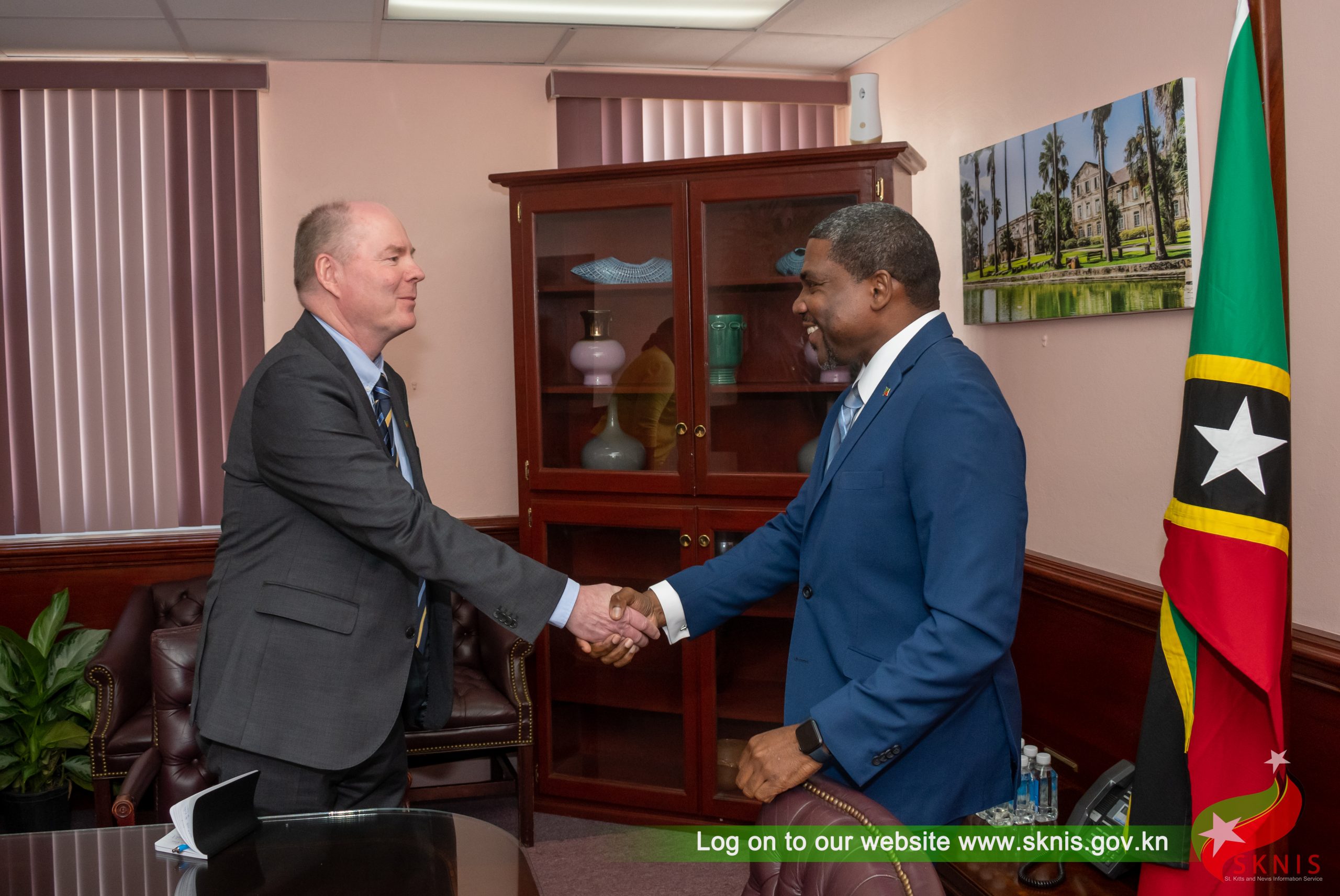 Ambassador-designate of the Kingdom of Sweden Pays Courtesy call on Prime Minister Drew