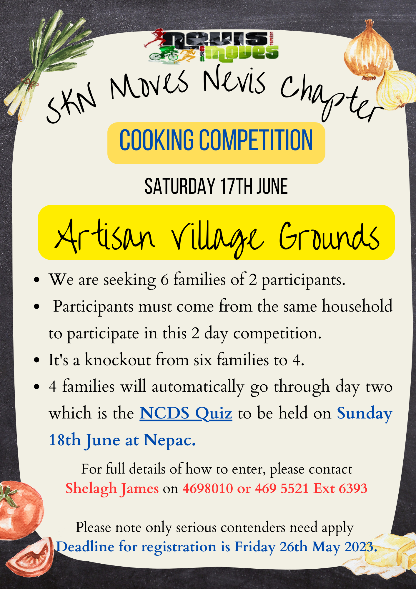 The Skn Moves Nevis Chapter Committee Is Hosting a Two-Day Event.