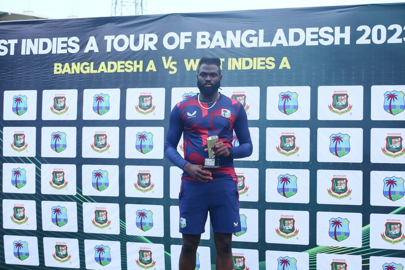 Mcallister Is Player of The Match As 1st “Test” Ends In Draw