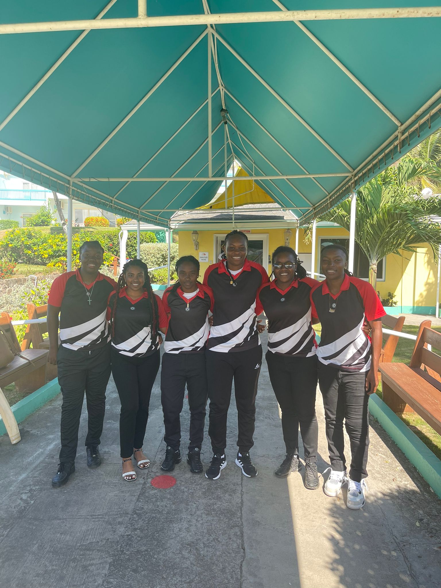 Four Nevisians in Leeward Island  Female Squad -Two in Reserves