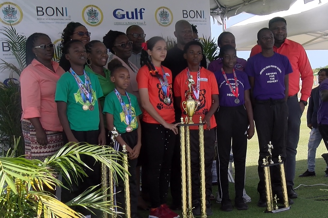 Athletics :  Kelron And Adira the Ultimate Stars at Inter Primary Awards Ceremony