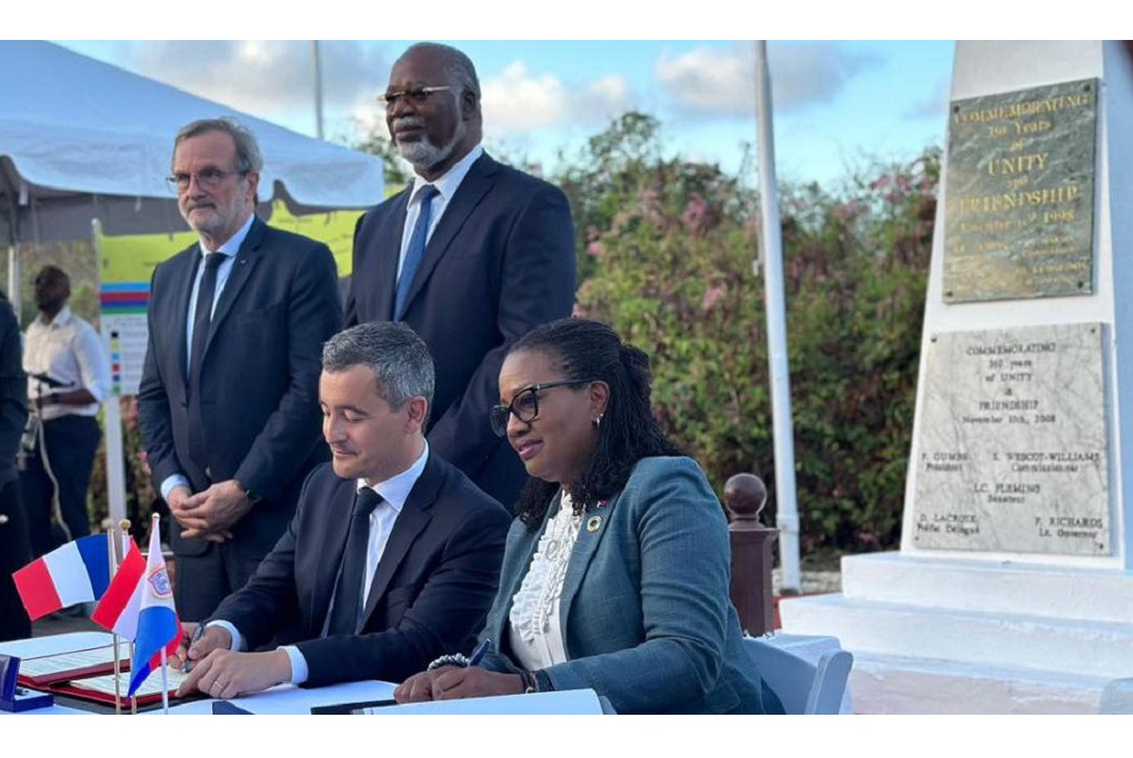 New border treaty signed for St Martin and Sint Maarten