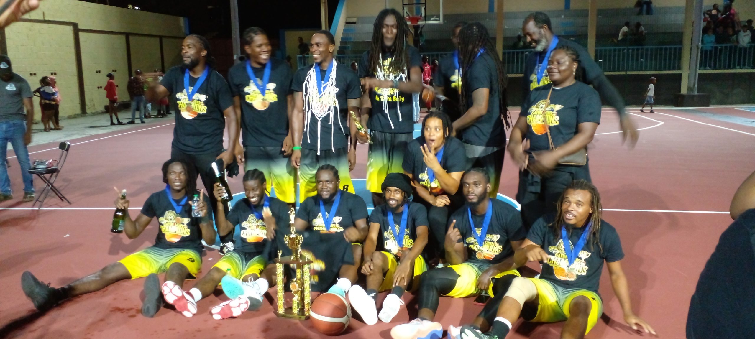 Basketball :  Cayon Lions Clip Eagles’ Wings to Win Best of Five Finals