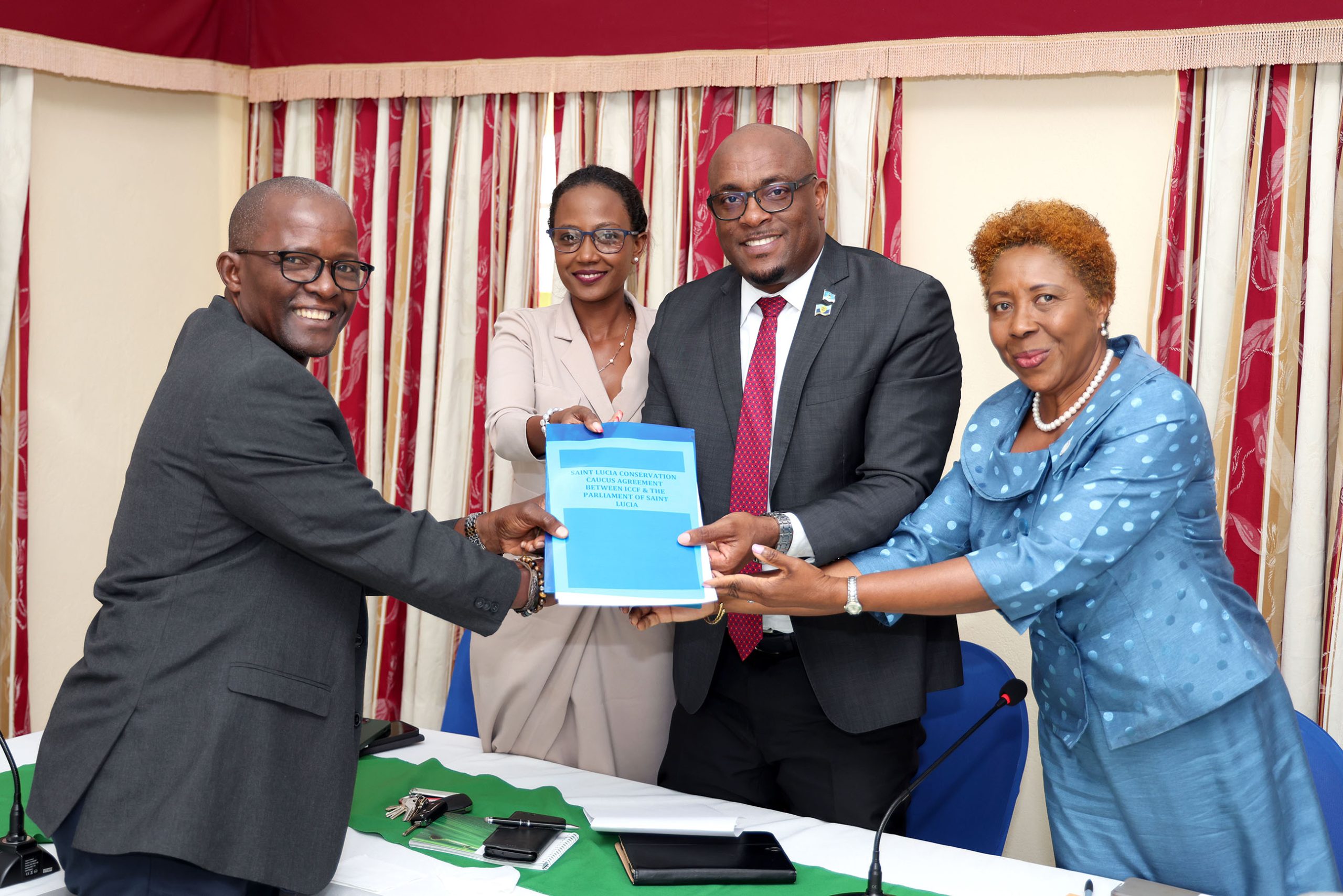 The OECS, EU and ICCF hosted successful Environmental Sustainability Conference in Saint Lucia