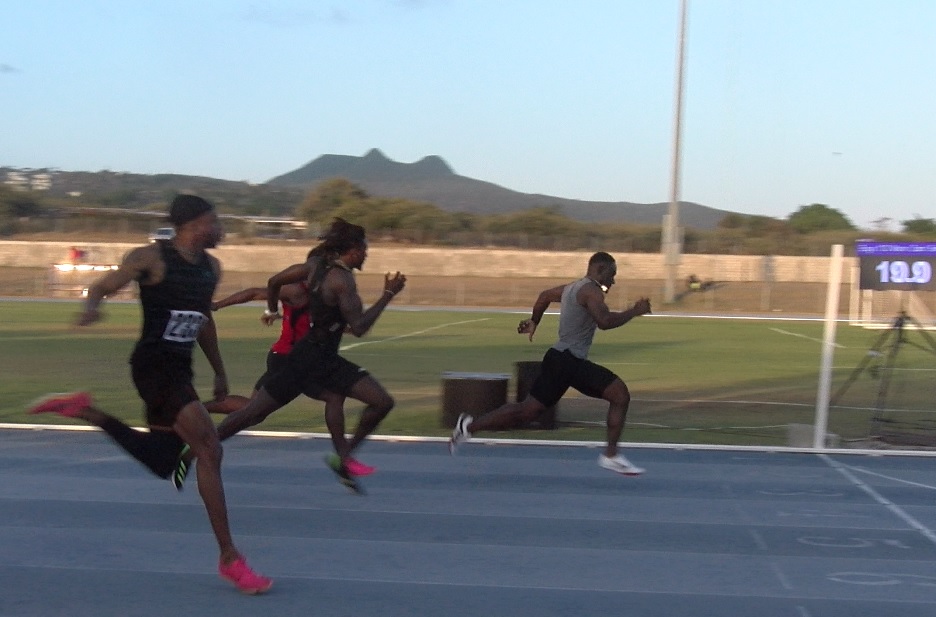Athletics :  Hakeem Huggins-Federation’s Fastest Man
