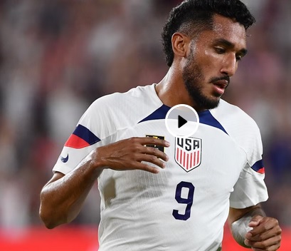Football : USA Drubs SKN In CONCACAF Action