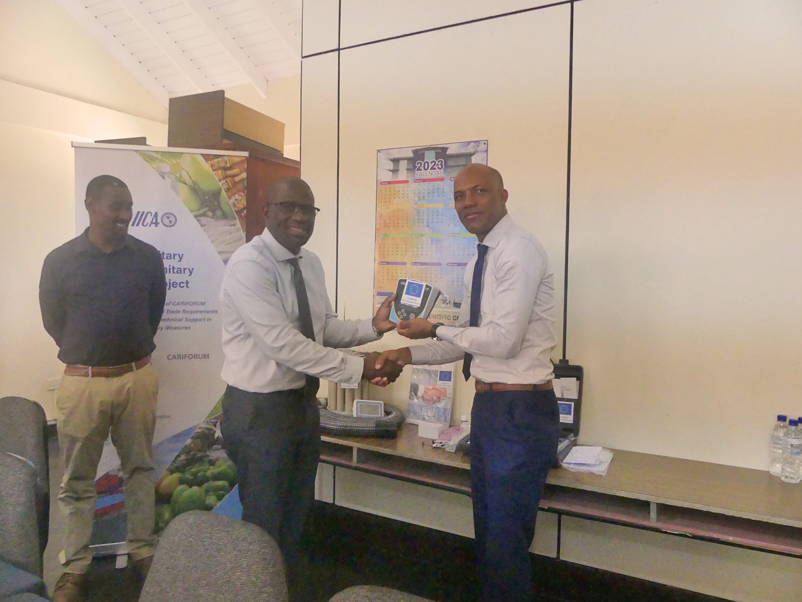 Grenada’s Produce Chemist Laboratory receives equipment to strengthen the capacity of The Fisheries and Aquaculture Sector