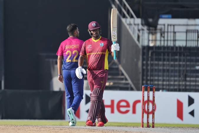 Cricket :  West Indies Win Comfortably After Blistering Start From King And Charles