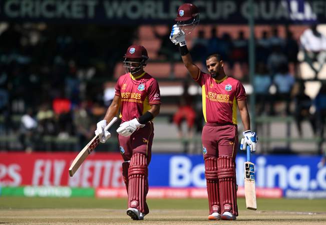 Hope And Pooran Tons Keep the West Indies Unbeaten