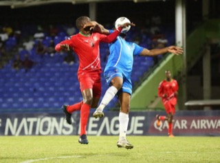 Football : St. Kitts and Nevis 1-1 French Guiana in Gold Cup Qualification