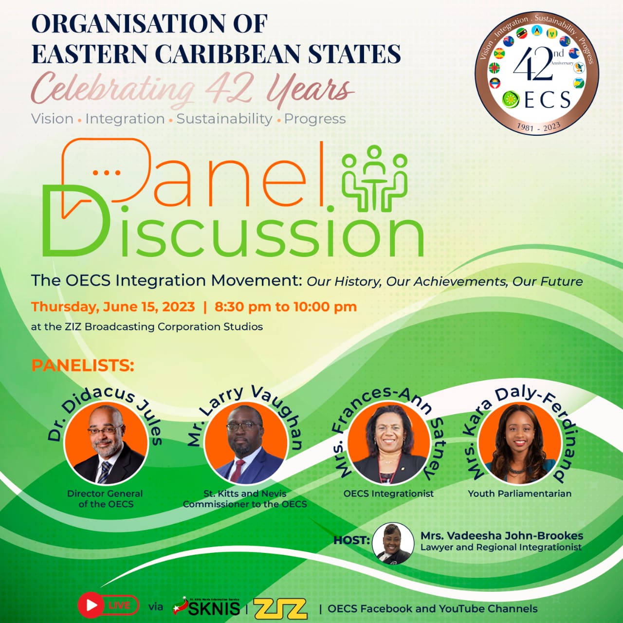 OECS Celebrates Its 42nd Anniversary in Saint Kitts And Nevis