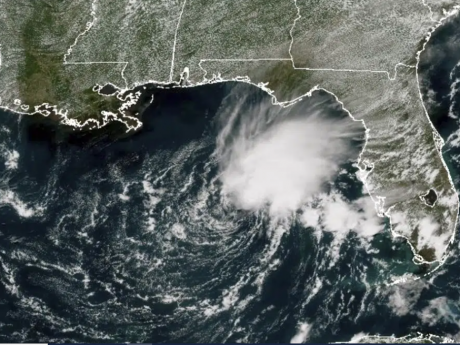 Tropical Storm Arlene Forms in the Gulf of Mexico