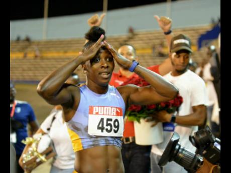 Jamaica’s Jackson sets fastest time of year in women’s 100m